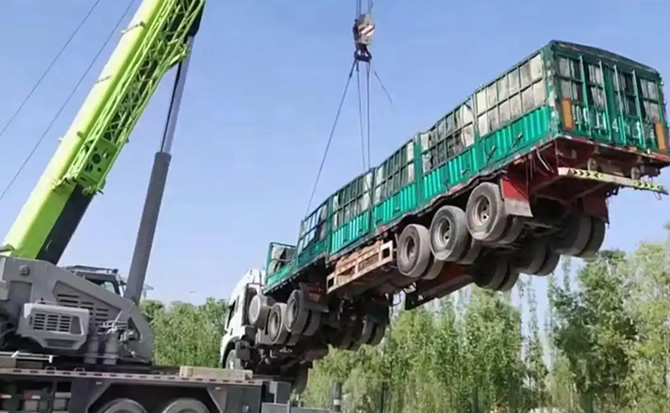 金乡道路脱困救援案例